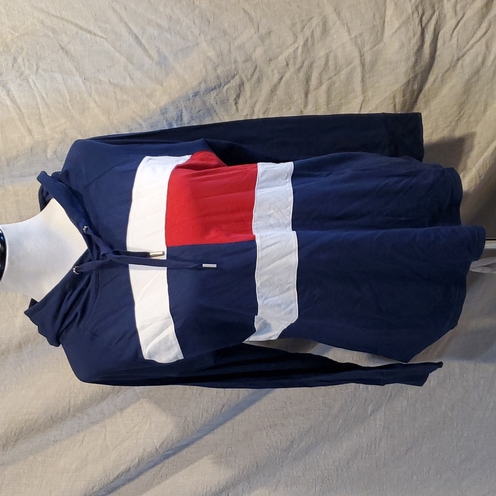Tommy Hilfiger Light Hoodie SZ LG - Picture 1 of 6